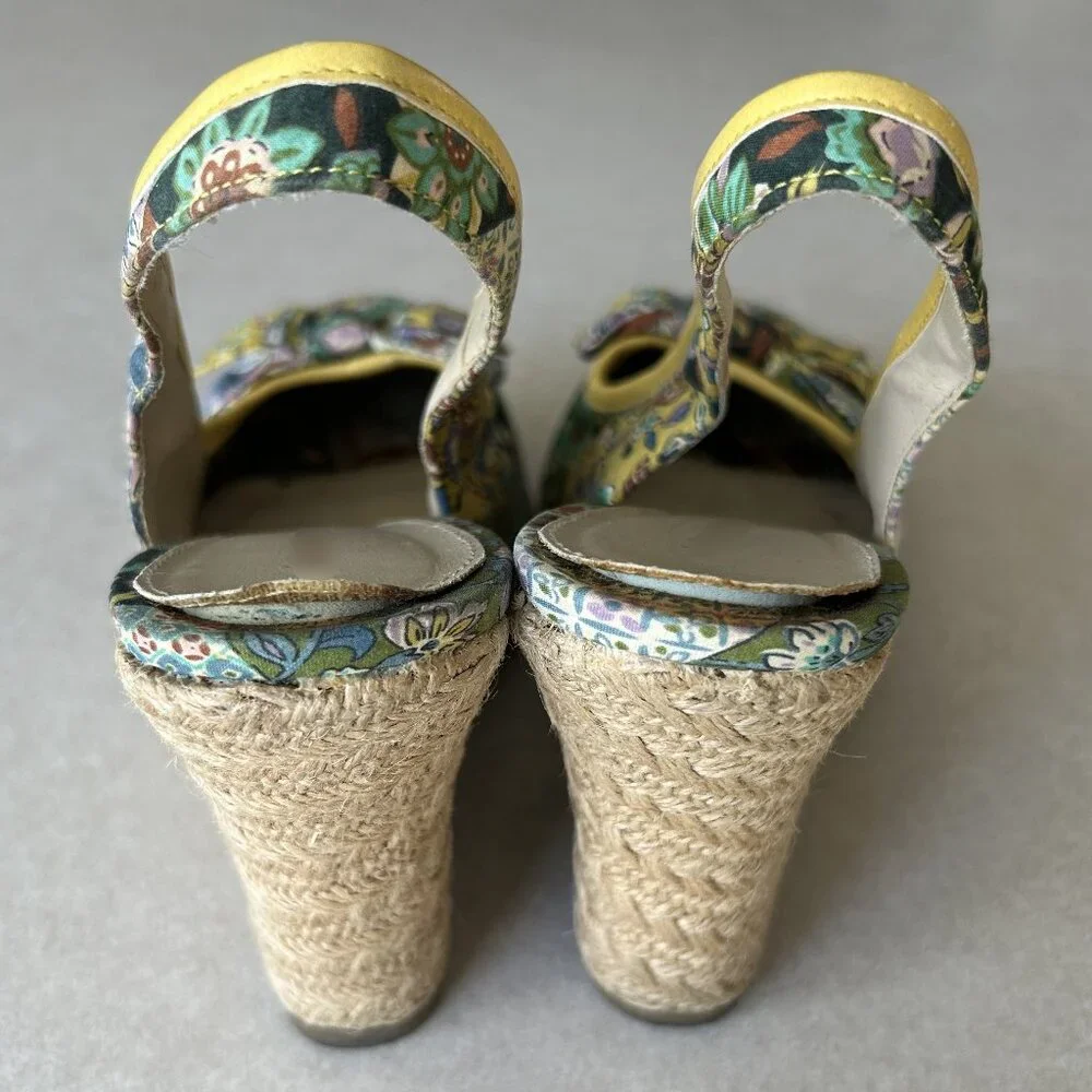 Patchwork Wedge Sandals ASO Alex Russo